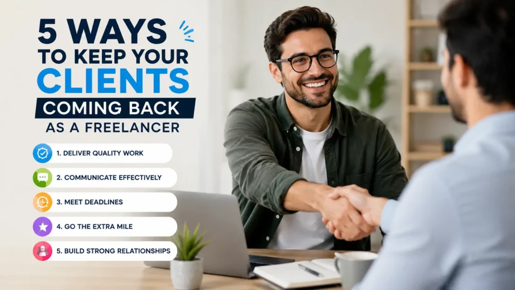 5 Ways to Keep Your Clients Coming Back as a Freelancer