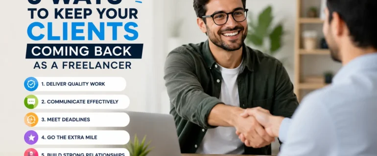 5 Ways to Keep Your Clients Coming Back as a Freelancer 5 ways to keep your clients coming back as a freelancer 12