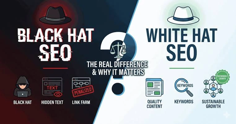 what is white hat and black hat seo