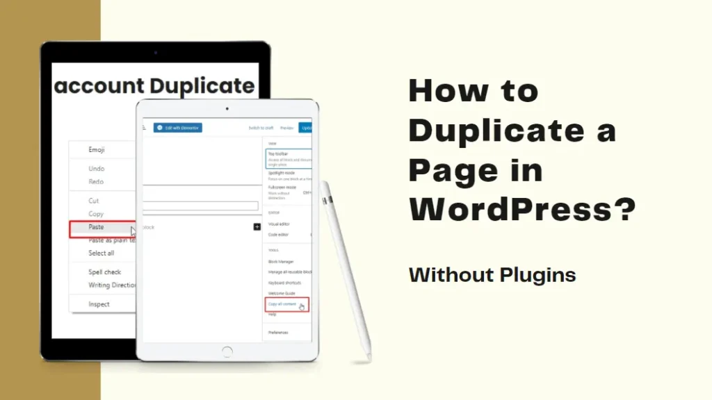 How to Duplicate a Page in WordPress | Easy Step-by-Step