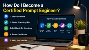 How do I become a certified prompt engineer - 5 step process from learning basics to building a portfolio